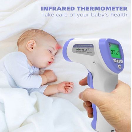 Infrared Thermometer 8826 Thermal Scanner Digital Non Contact Forehead ...