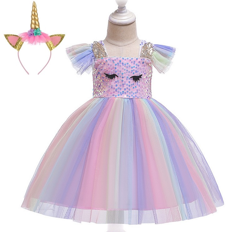 unicorn dress shopee