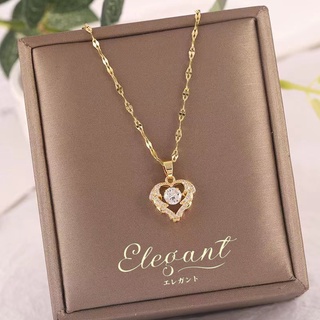 Elegant necklace for women 18K gold necklace Fashionable accessories ...