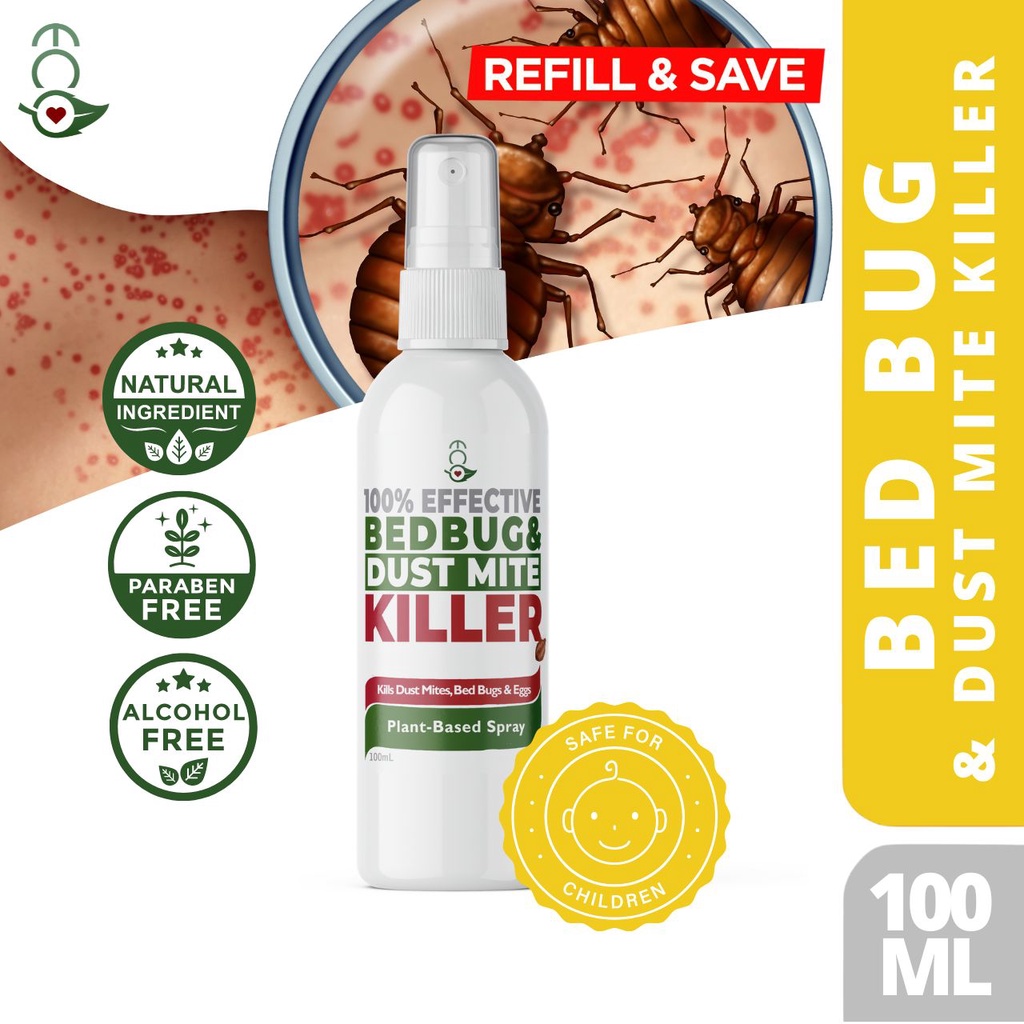 Eco Natural Organic Bed Bugs, Dust Mites Ants, Termite Killer Environmentally Friendly, Family