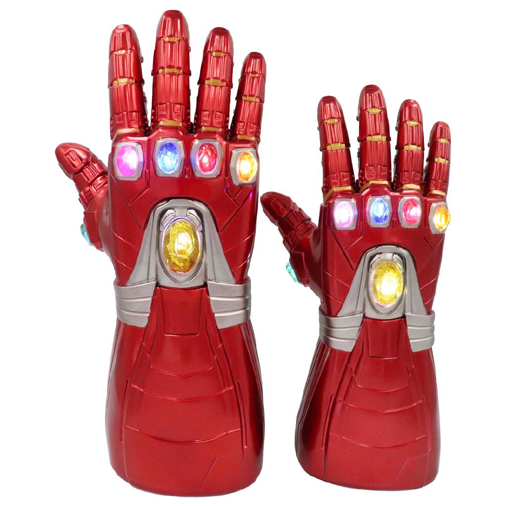 Iron Man Tony Stark Cosplay Led Gloves Marvel Avengers Endgame Iron Man Infinity For Adult Kids Shopee Philippines - ironman gloves roblox