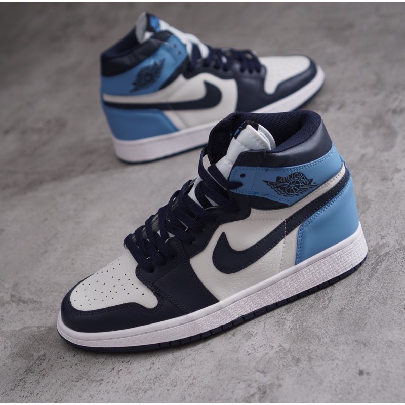 AIR JORDAN 1 HIGH OBSIDIAN | Shopee Philippines