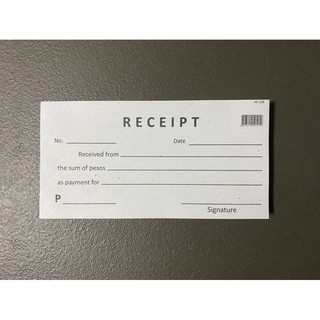 personalized receipts shopee philippines
