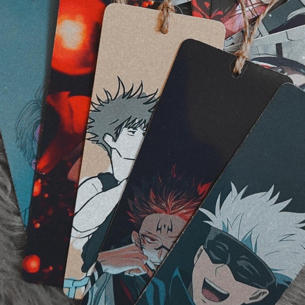 anime bookmark jujutsu kaisen anime bookmark shopee philippines