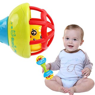 Baby Toy Bell Teether Rattles Rattle Toys Rubble Ball Hand-eye Newborn Touching for Babies Colorful Non Toxic BPA Free #2