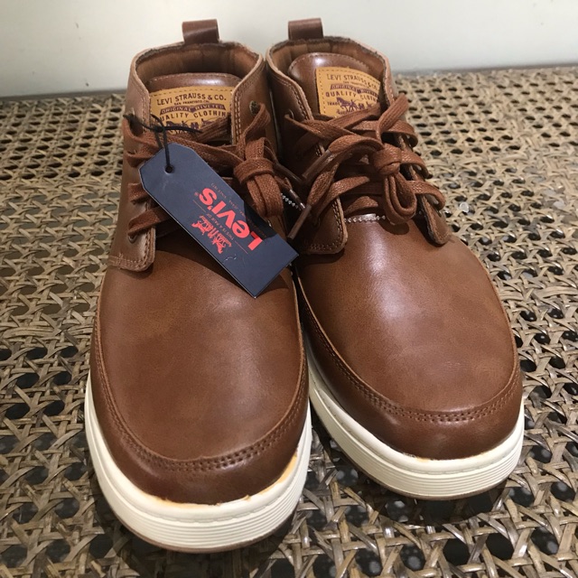 levis leather shoes