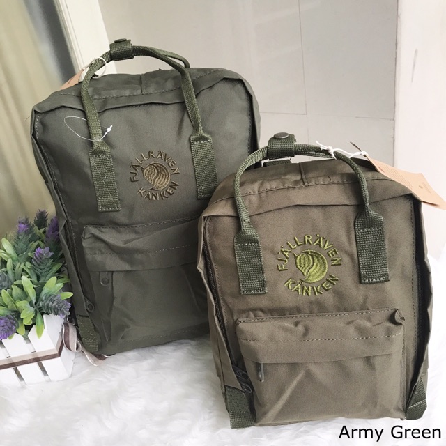 army green kanken