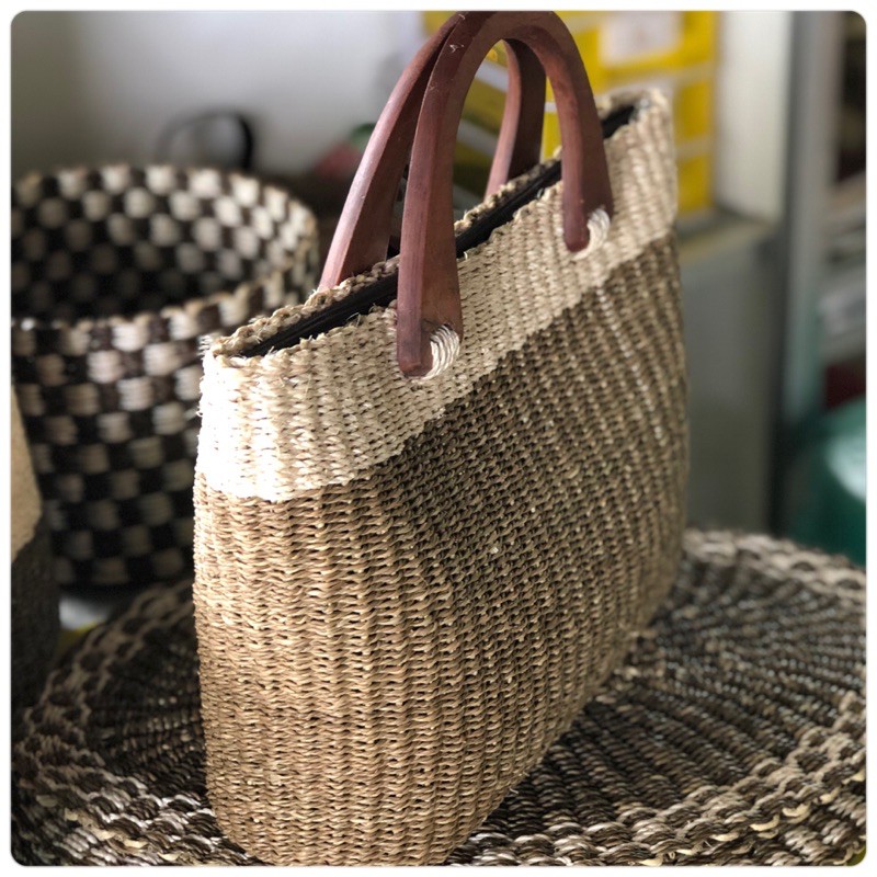 Abaca and Bariw Made Bags. Shopee Philippines