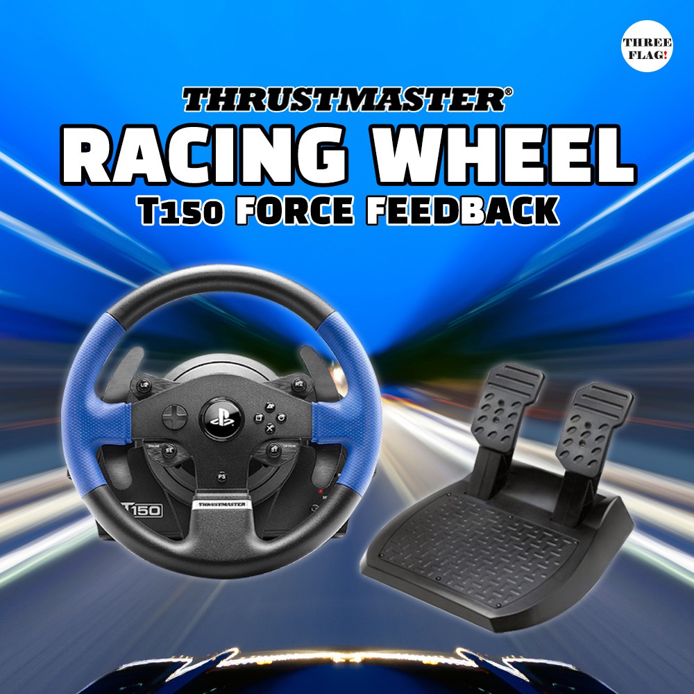 Thrustmaster T150 Force FeedBack Racing Wheel PS4 PS3 PC 