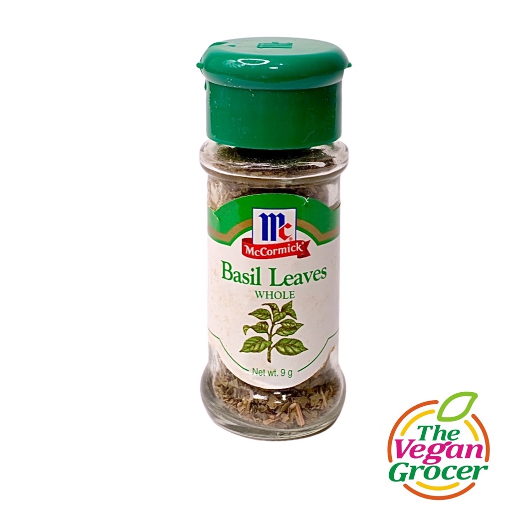 Mccormick Vegan Basil Leaves Whole 9g | Shopee Philippines