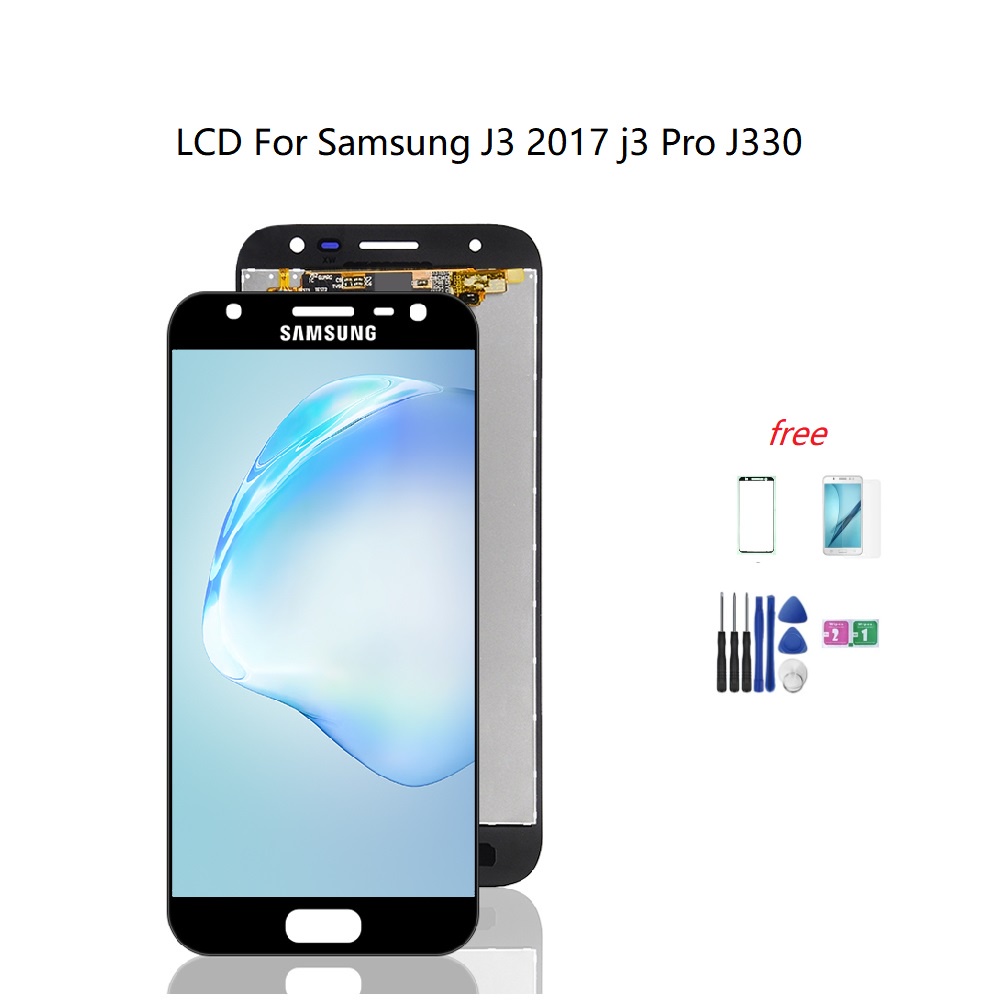 Lcd Display For Samsung Galaxy J3 Pro 17 J330 J330f Lcd With Touche Screen Digitizer Assembly 1 280