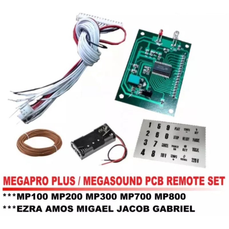 MEGAPRO PLUS/MEGASOUND PCB REMOTE CONTROL Shopee Philippines