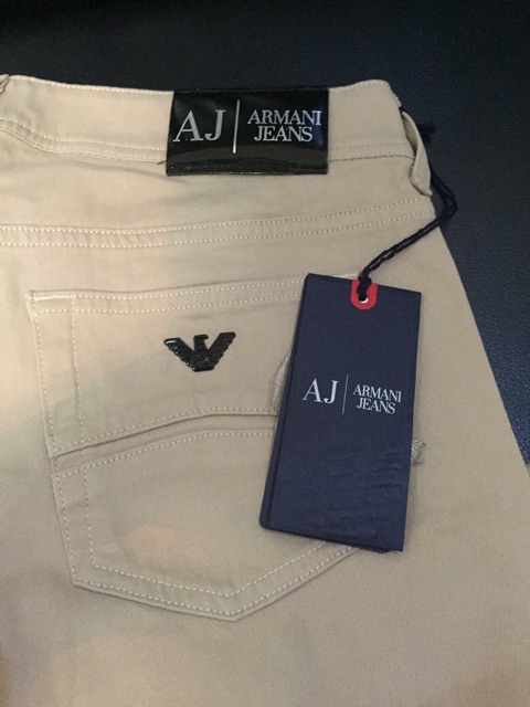 armani jeans tag