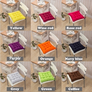 1PCS Square Office Chair Pads Soft Chair Cushion Pads Chair Cushions With Ties Indoor #2