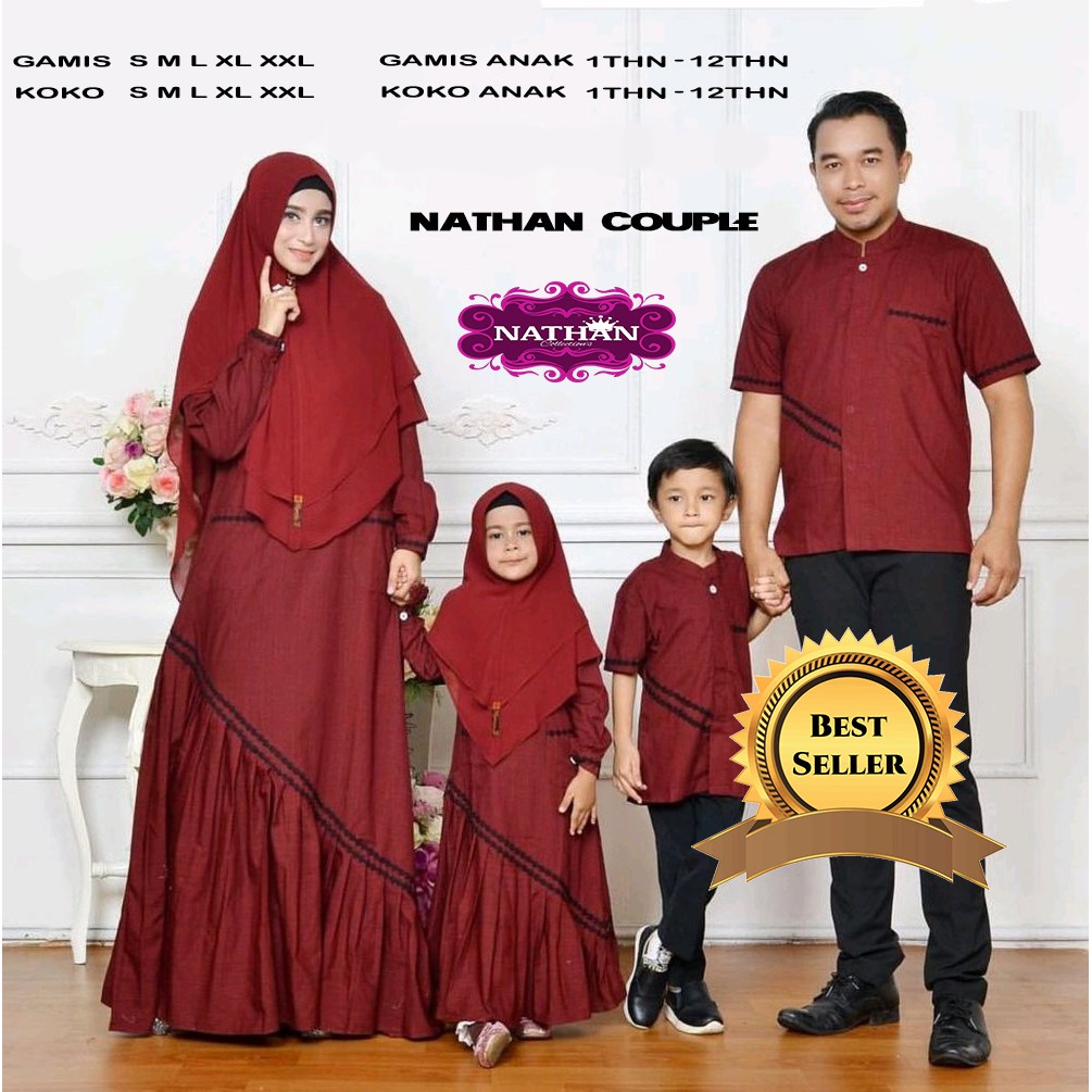Sarimbit Muslim Couple Family Dress Shopee Philippines