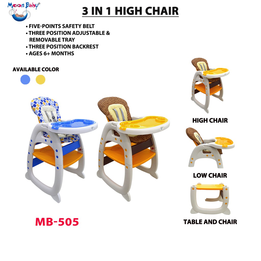 moon baby high chair