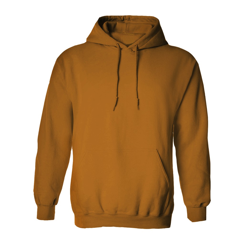 plain brown hoodie