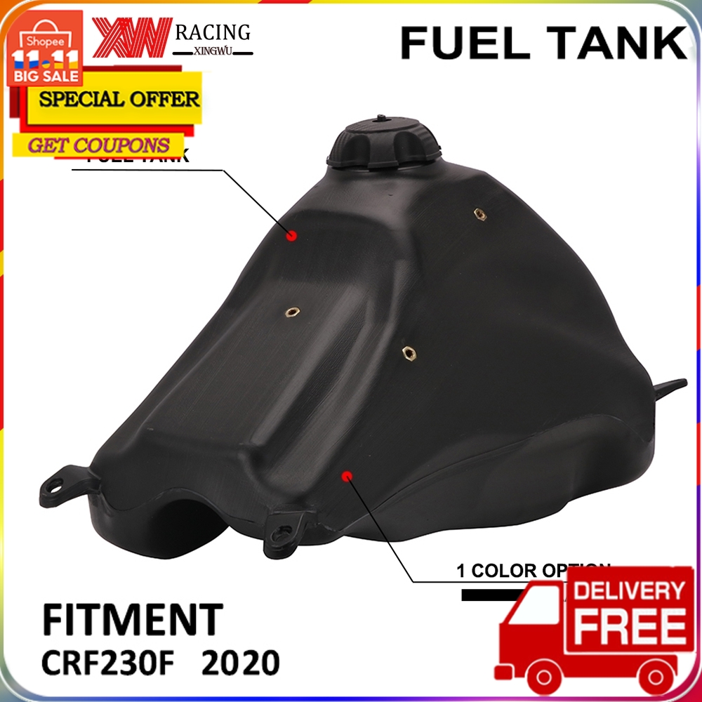 XWRACING Motorcycle Parts Gas Fuel Tank With Cap Petcock Petrol