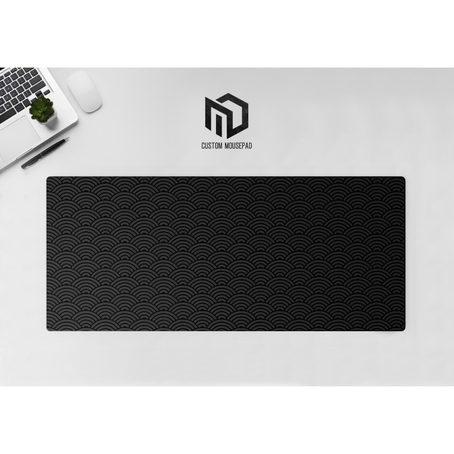 MD Custom Mousepad Japanese Pattern Custom Printed Large Mouse Pad