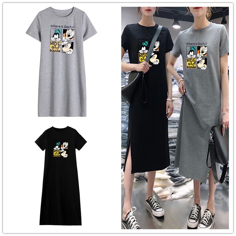 womens casual t shirt dress