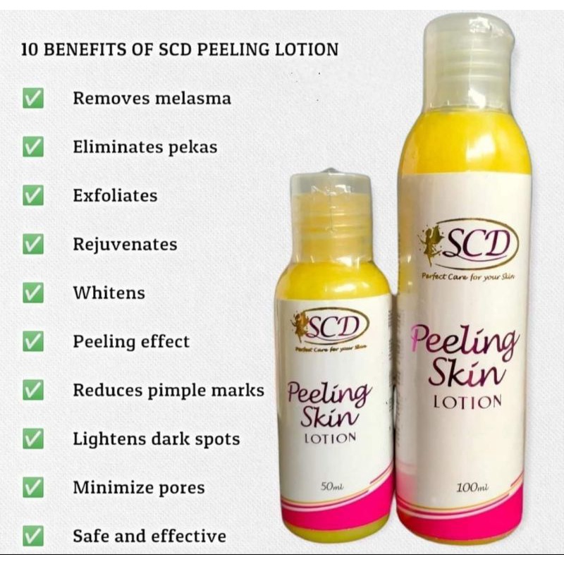 Scd Peeling Skin Lotion Original Shopee Philippines 2663