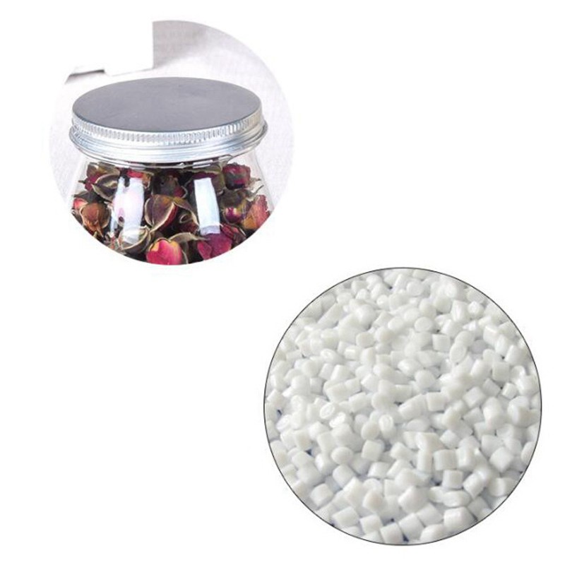 20 Pcs 230ML Transparent Plastic Bottles Honey Dried Candy Container