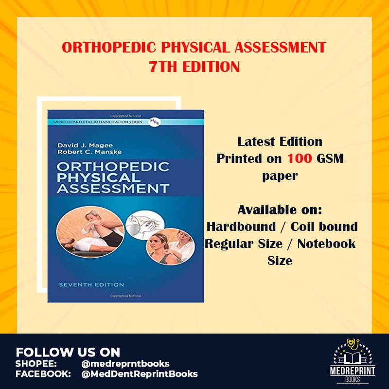 ORTHOPEDIC PHYSICAL ASSESSMENT 7TH EDITION | Shopee Philippines