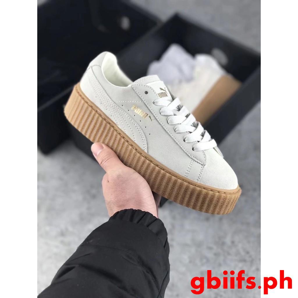 puma fenty creepers grey