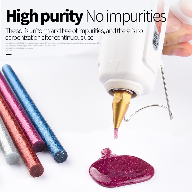 Baolian Hot Melt Glue Stick color glue stick colorful hot melt glue