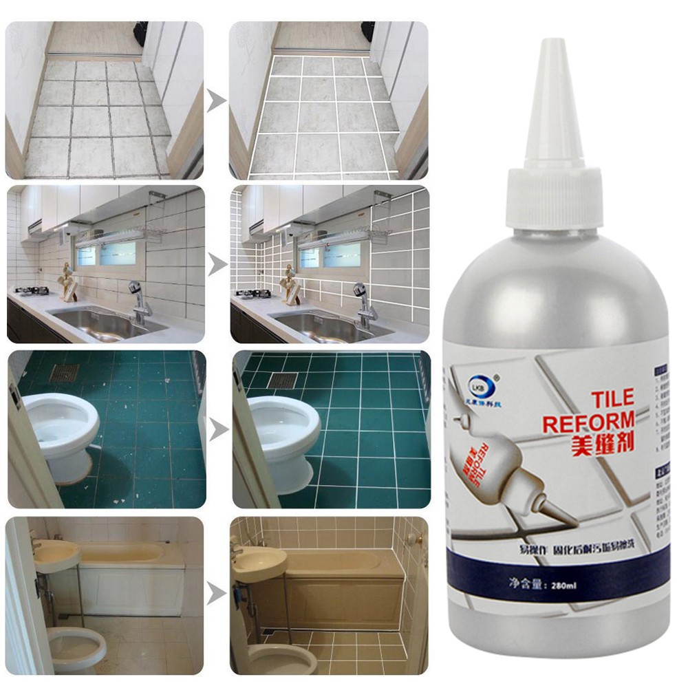 Tile Gap Refill Agent Tile Reform Coating Mold Cleaner Tile Sealer Repair Glue Shopee Philippines