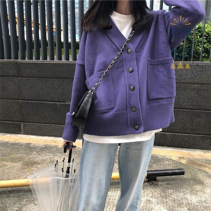 women's loose cardigan