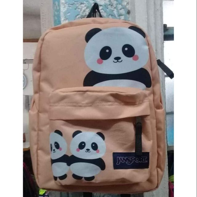 jansport panda bear backpack