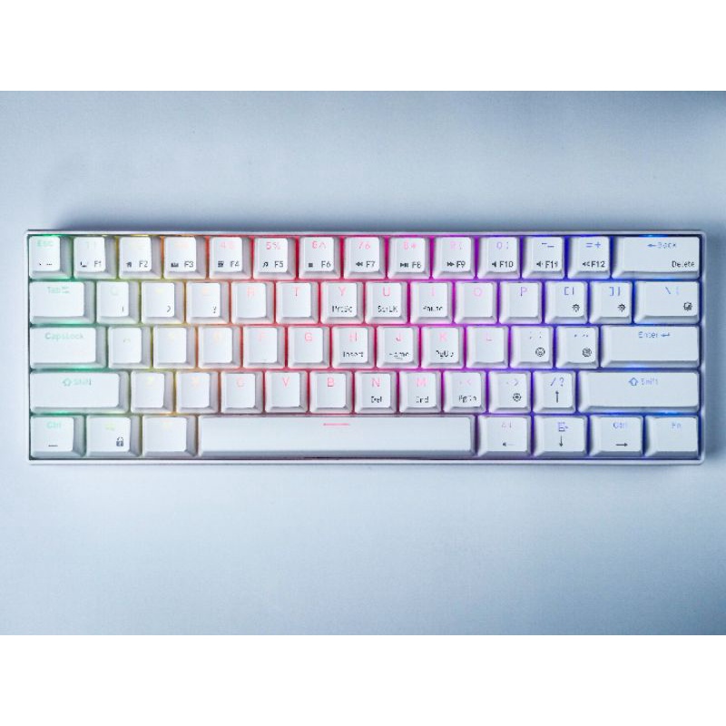 Royal Kludge Rk61 Hotswappable Version Rgb Backlit Shopee Philippines