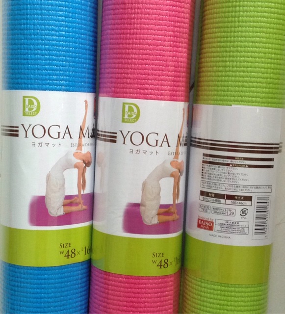 tapete yoga daiso