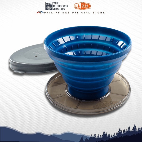 GSI Outdoors Collapsible Java Drip Silicone Coffee Maker Shopee