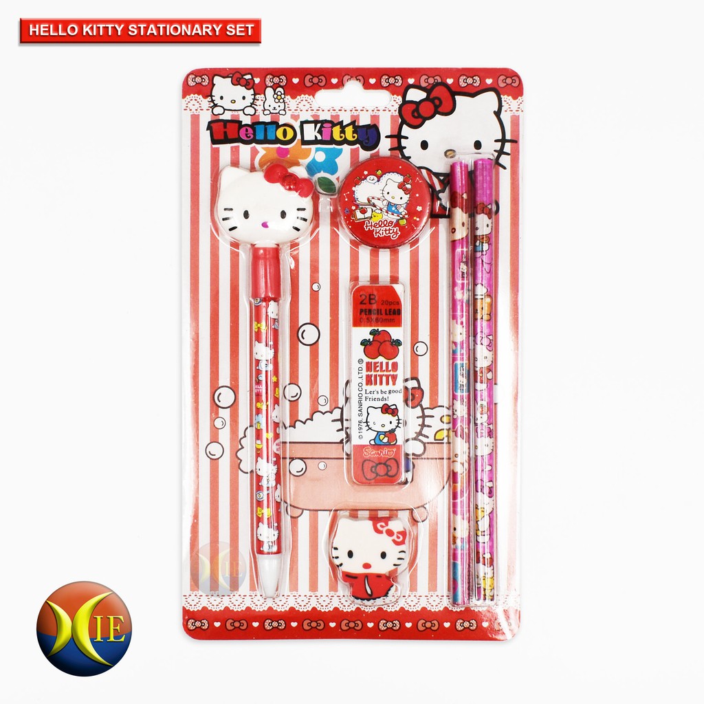 Stationery Set ( Pencil,Eraser , Sharpener And Lead) School Supplies (NEW XIE ENTERPRISES