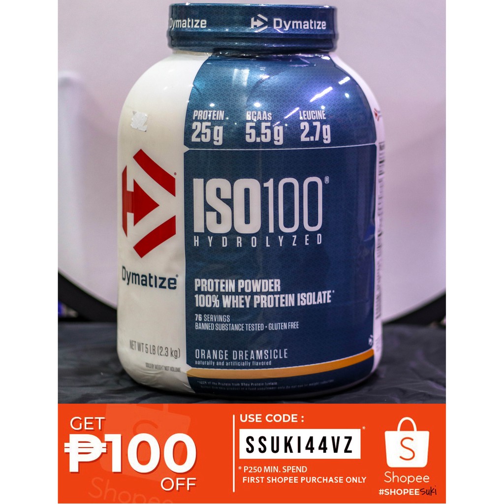 ISO100 - Dymatize (5lbs) | Shopee Philippines