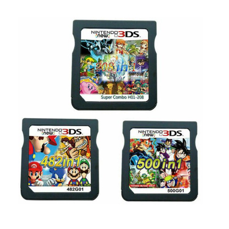 ds cartridge with all games