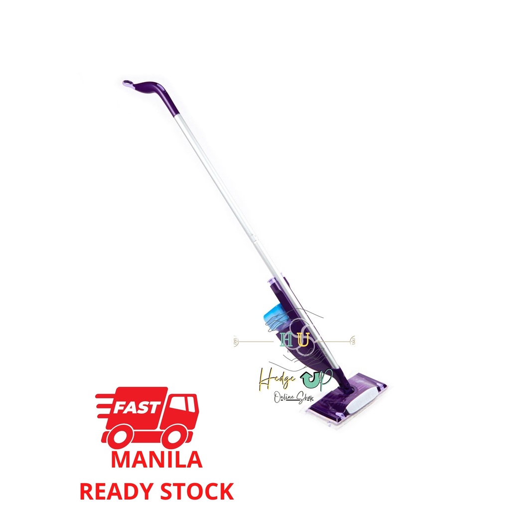 Swiffer WetJet Mopping Kit with Batteries, 10 pads, 2 bottles of