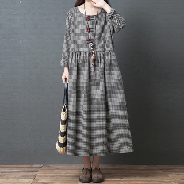 plaid jumper dresses