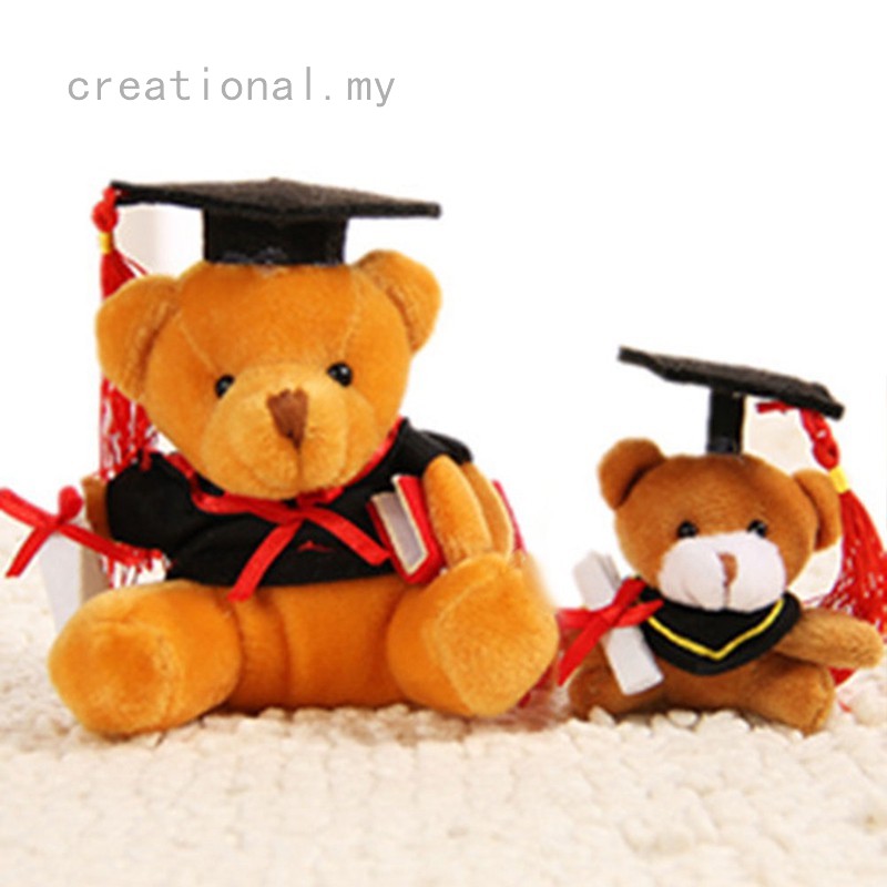 graduation bear plush