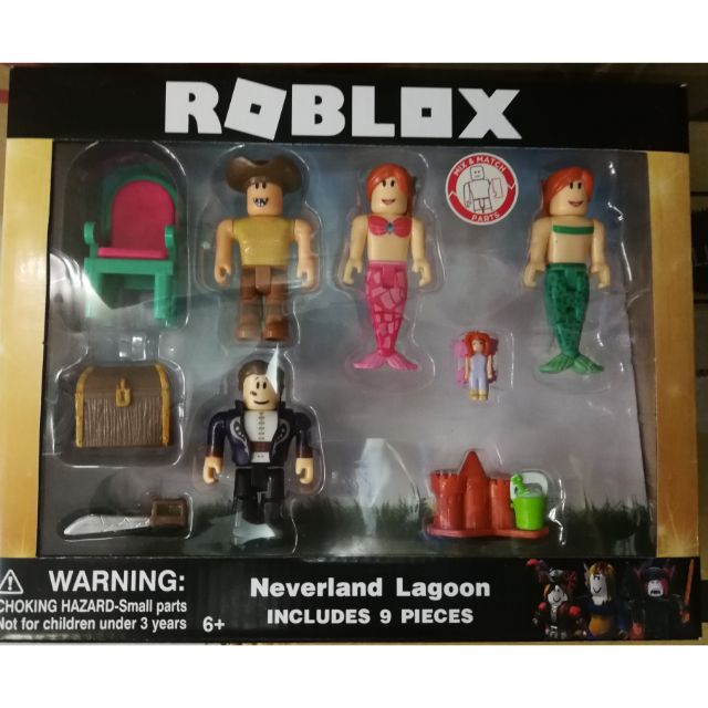 Roblox Neverland Lagoon Shopee Philippines - 9 pcs roblox neverland lagoon game action figure mini figure kids