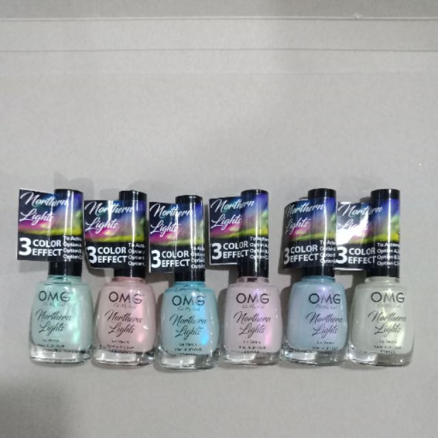 Omg Northern Lights Nail Polish Sold Per Piece Shopee Philippines