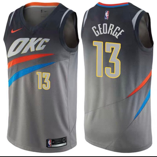 NBA basketball OKC #13 new Nike jersey 