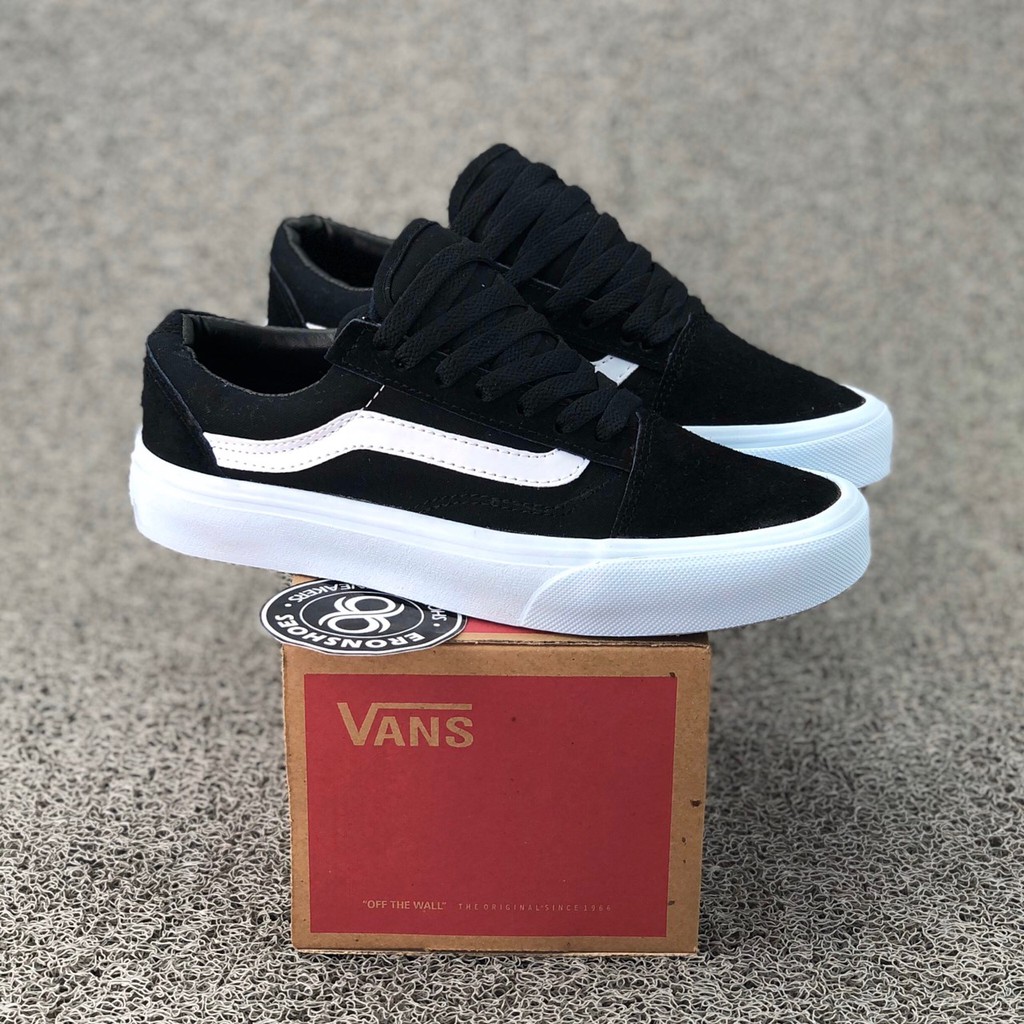 vans mono black white