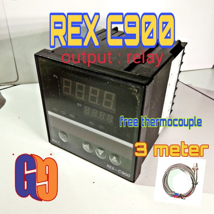 RexC900 Temperature Controller Free Cable Rex C900 Thermostat Relay