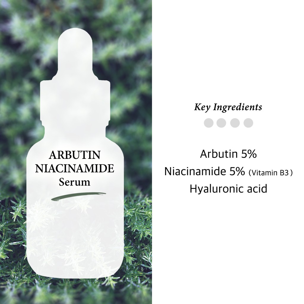 arbutin niacinamide serum