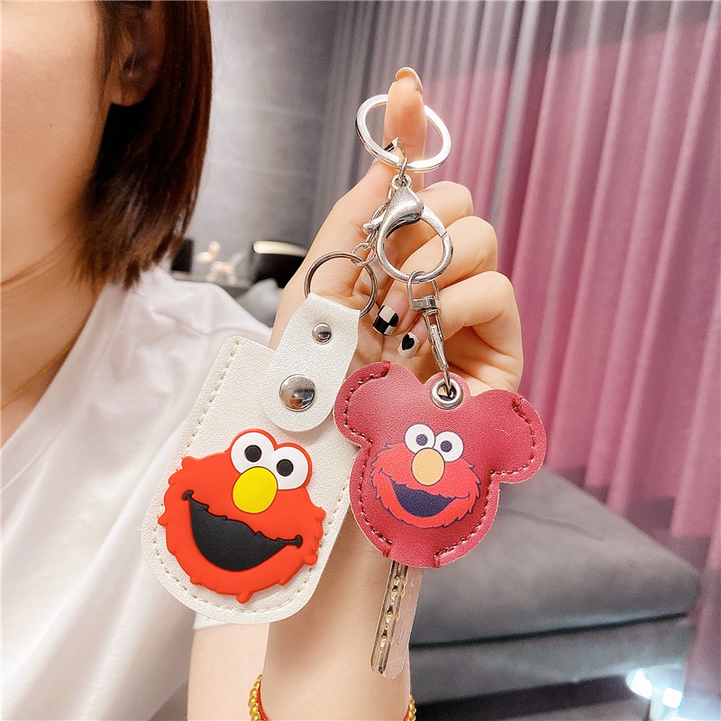 Key Holder Access Control Card Subway Elevator DropShaped Small Protective Case Keychain