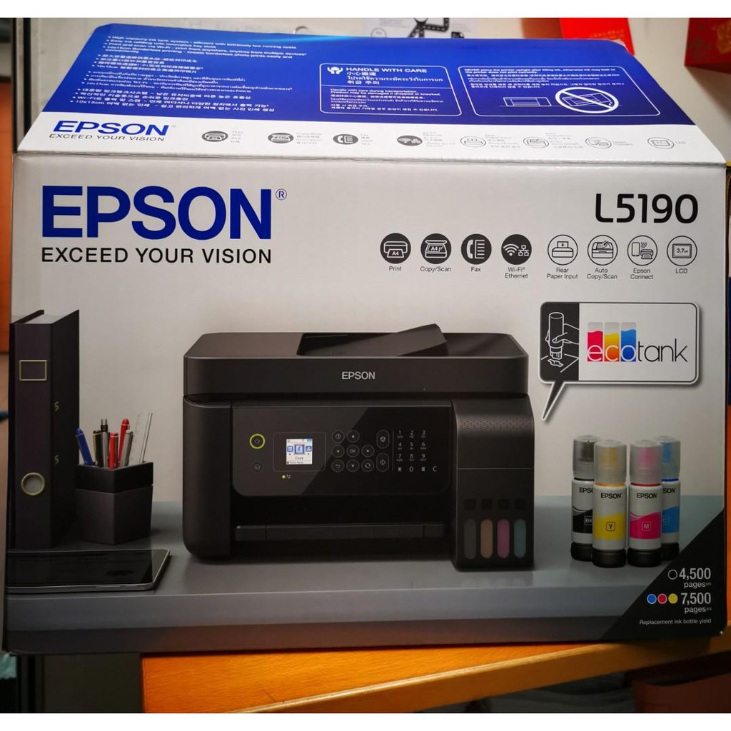epson printer box