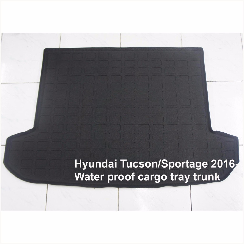 Cargo Tray Hyundai Tucson IX35/Sportage 2016 (Black) Shopee
